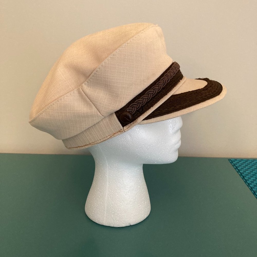 Men's Newsboy Cap Hat Size L Vintage